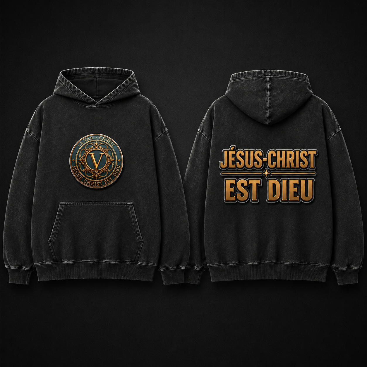sweat à capuche VAR-CHRIST